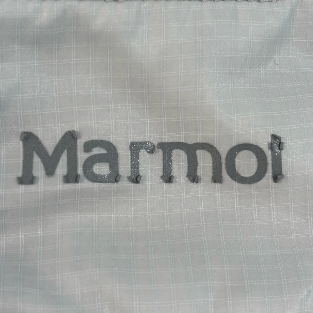 Marmot Variant Jacket White Grey Full Zip Medium